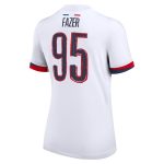 maillot exterieur stadium psg nike 2425 – femme avec flocage fazer 95 Série | Maillots et Vêtements PSG Exclusifs sur PSG Shop