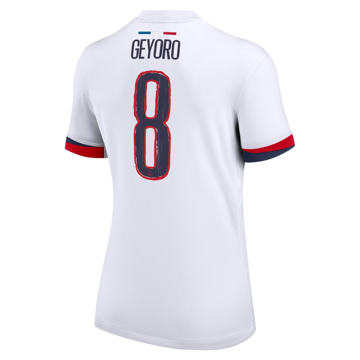 maillot exterieur stadium psg nike 2425 – femme avec flocage geyoro 8 Série | Maillots et Vêtements PSG Exclusifs sur PSG Shop