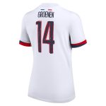 maillot exterieur stadium psg nike 2425 – femme avec flocage groenen 14 Série | Maillots et Vêtements PSG Exclusifs sur PSG Shop