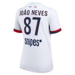 maillot exterieur stadium psg nike 2425 – femme avec flocage joao neves 87 Série | Maillots et Vêtements PSG Exclusifs sur PSG Shop