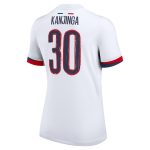maillot exterieur stadium psg nike 2425 – femme avec flocage kanjinga 30 Série | Maillots et Vêtements PSG Exclusifs sur PSG Shop