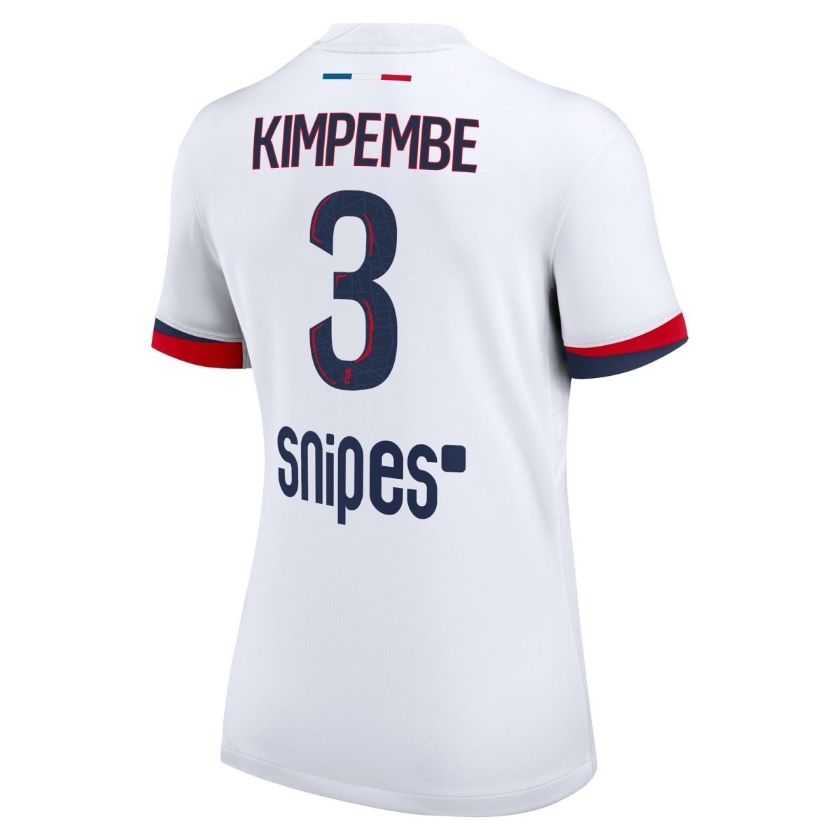 maillot exterieur stadium psg nike 2425 – femme avec flocage kimpembe 3 Série | Maillots et Vêtements PSG Exclusifs sur PSG Shop