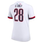 maillot exterieur stadium psg nike 2425 – femme avec flocage le guilly 28 Série | Maillots et Vêtements PSG Exclusifs sur PSG Shop