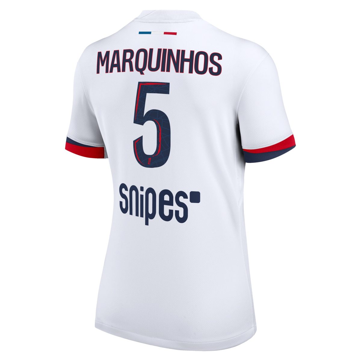 maillot exterieur stadium psg nike 2425 – femme avec flocage marquinhos 5 Série | Maillots et Vêtements PSG Exclusifs sur PSG Shop