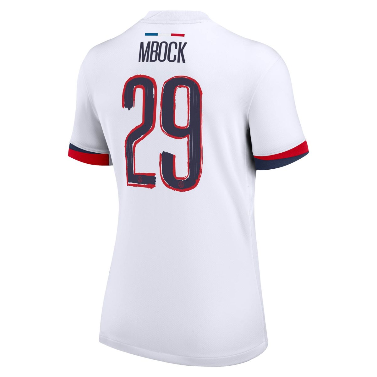 maillot exterieur stadium psg nike 2425 – femme avec flocage mbock 29 Série | Maillots et Vêtements PSG Exclusifs sur PSG Shop