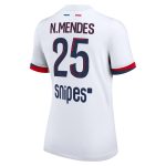 maillot exterieur stadium psg nike 2425 – femme avec flocage n.mendes 25 Série | Maillots et Vêtements PSG Exclusifs sur PSG Shop
