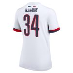 maillot exterieur stadium psg nike 2425 – femme avec flocage n.traore 34 Série | Maillots et Vêtements PSG Exclusifs sur PSG Shop