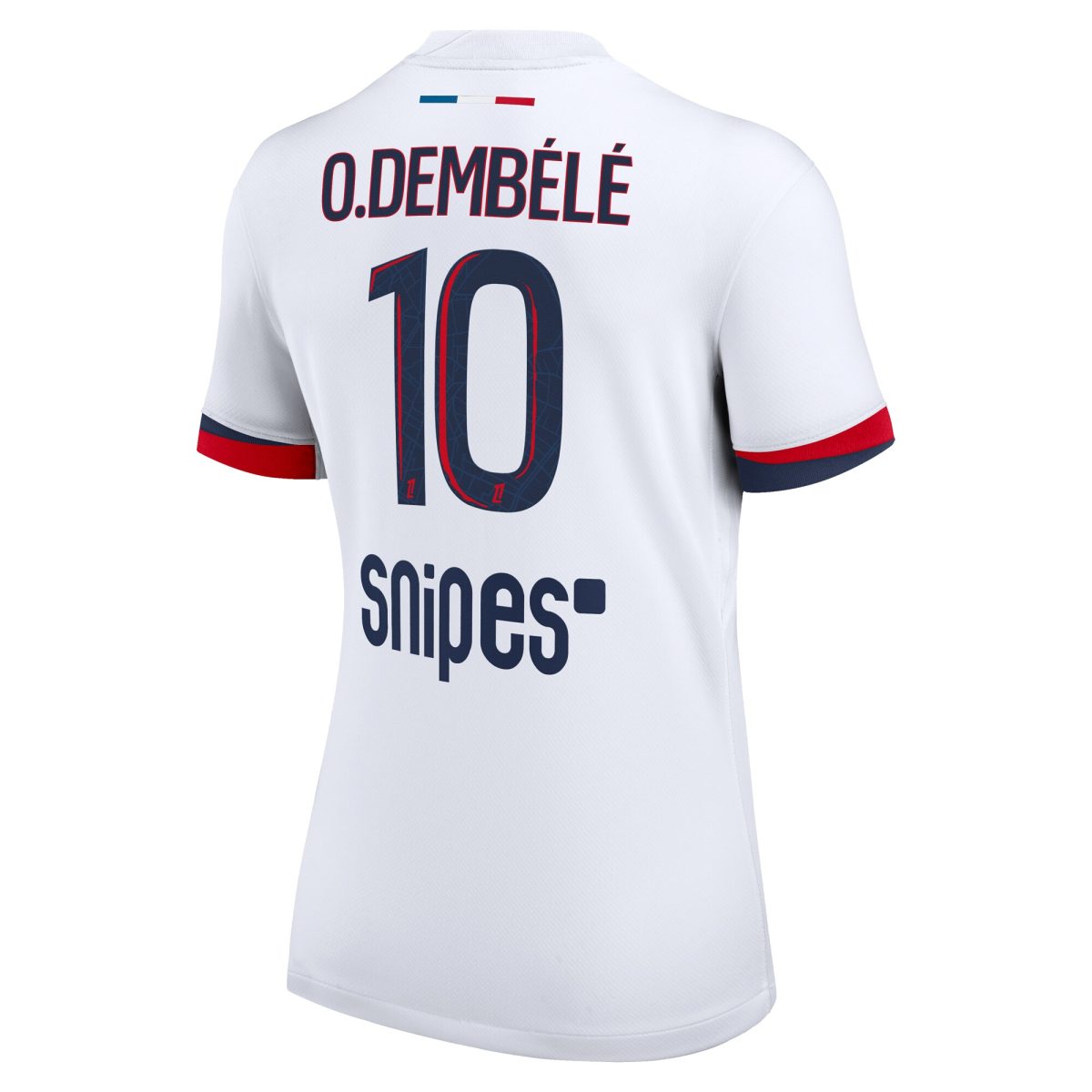 maillot exterieur stadium psg nike 2425 – femme avec flocage o.dembele 10 Série | Maillots et Vêtements PSG Exclusifs sur PSG Shop