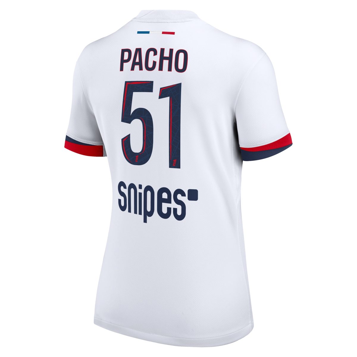 maillot exterieur stadium psg nike 2425 – femme avec flocage pacho 51 Série | Maillots et Vêtements PSG Exclusifs sur PSG Shop