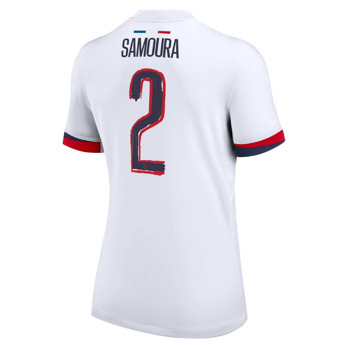 maillot exterieur stadium psg nike 2425 – femme avec flocage samoura 2 Série | Maillots et Vêtements PSG Exclusifs sur PSG Shop