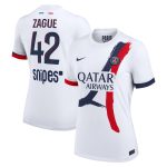 maillot exterieur stadium psg nike 2425 – femme avec flocage zague 42 Série | Maillots et Vêtements PSG Exclusifs sur PSG Shop