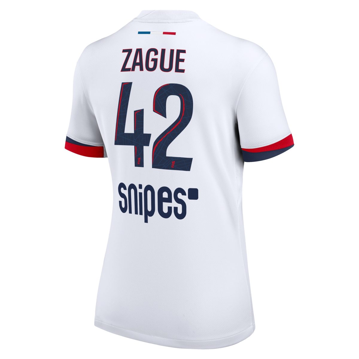 maillot exterieur stadium psg nike 2425 – femme avec flocage zague 42 Série | Maillots et Vêtements PSG Exclusifs sur PSG Shop