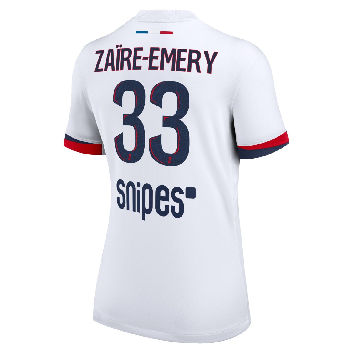 maillot exterieur stadium psg nike 2425 – femme avec flocage zaire-emery 33 Série | Maillots et Vêtements PSG Exclusifs sur PSG Shop
