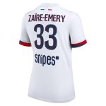 maillot exterieur stadium psg nike 2425 – femme avec flocage zaire-emery 33 Série | Maillots et Vêtements PSG Exclusifs sur PSG Shop
