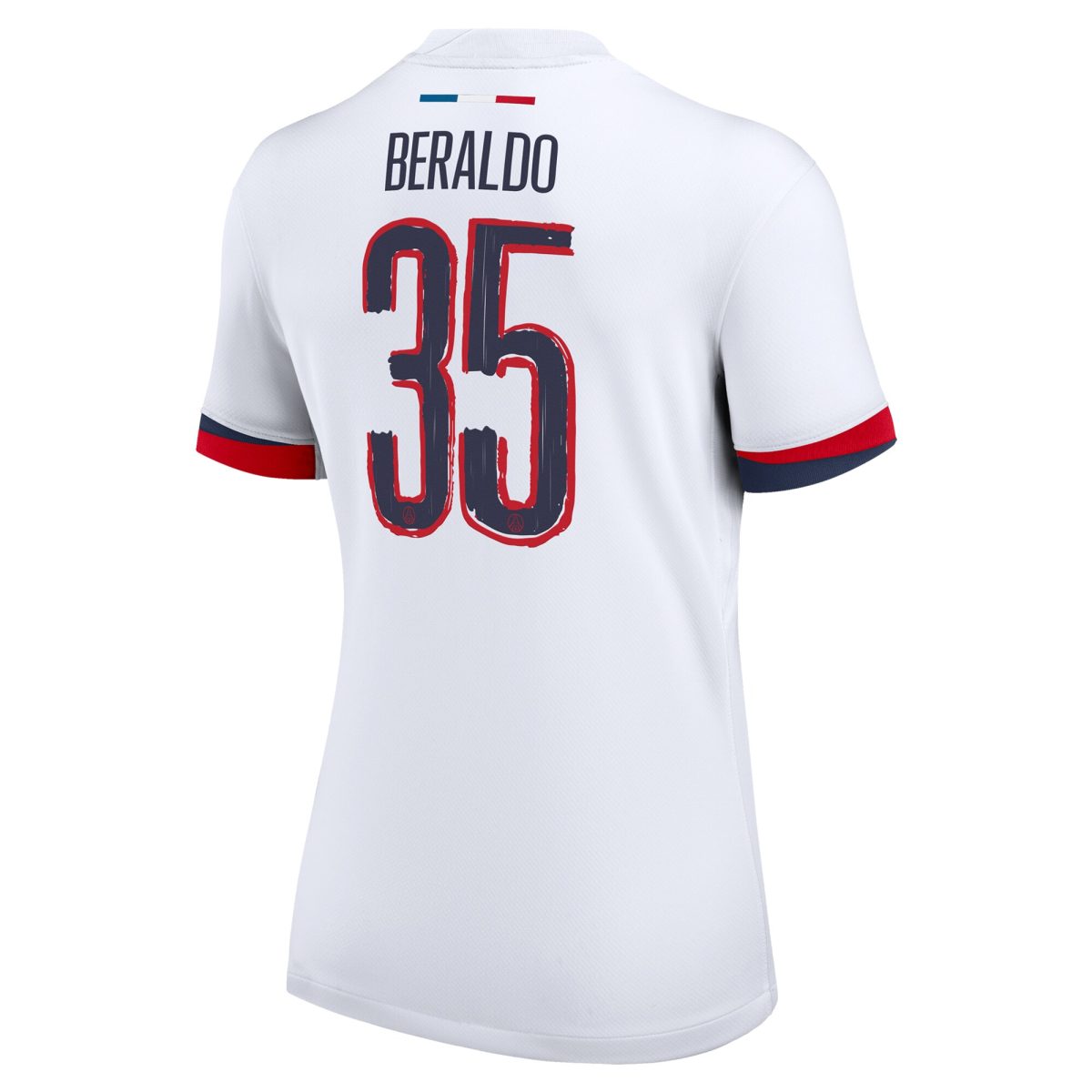 maillot exterieur stadium psg nike 2425 – femme – flocage coupe beraldo 35 Série | Maillots et Vêtements PSG Exclusifs sur PSG Shop