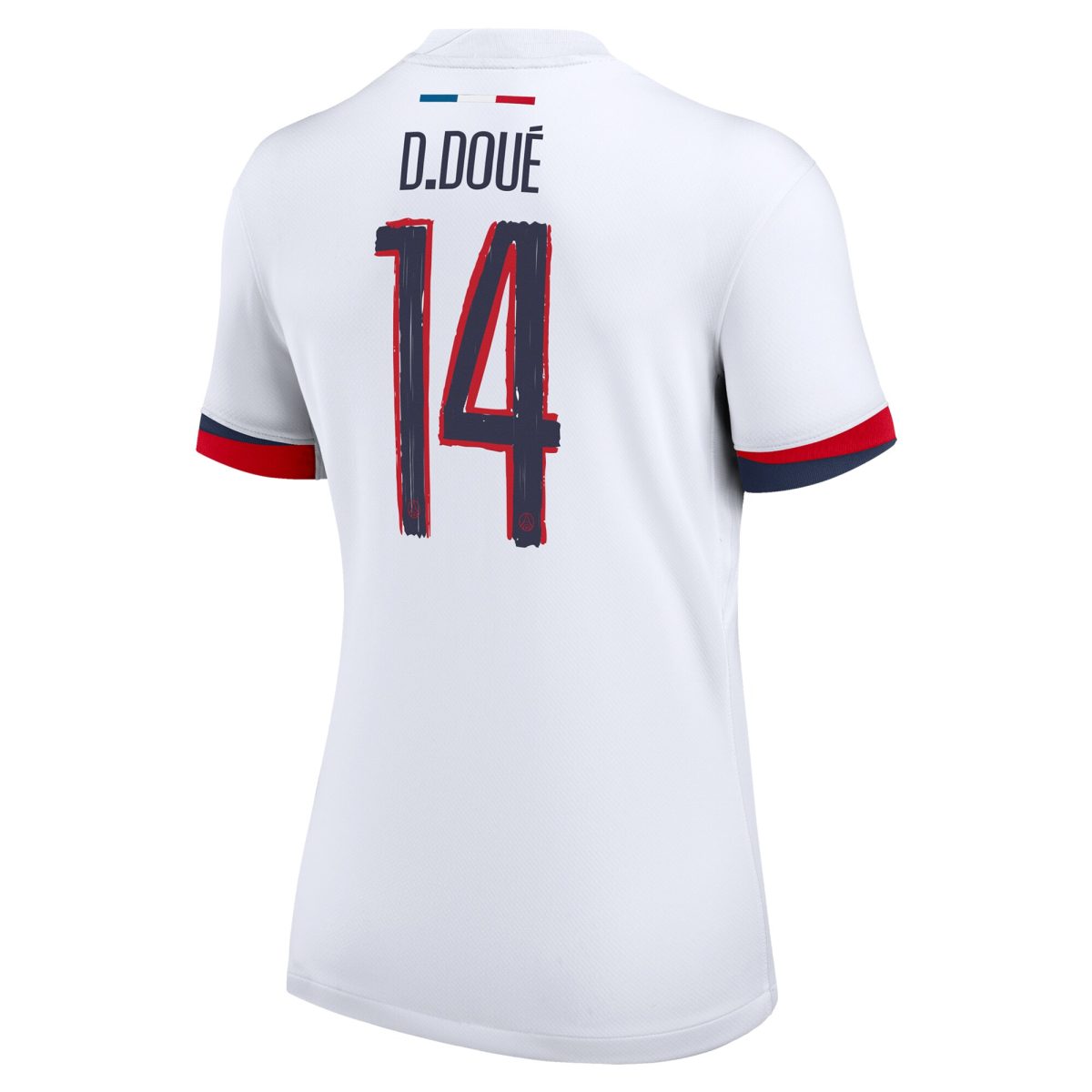 maillot exterieur stadium psg nike 2425 – femme – flocage coupe d.doue 14 Série | Maillots et Vêtements PSG Exclusifs sur PSG Shop