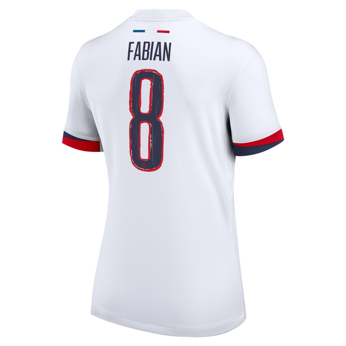 maillot exterieur stadium psg nike 2425 – femme – flocage coupe fabian 8 Série | Maillots et Vêtements PSG Exclusifs sur PSG Shop