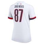 maillot exterieur stadium psg nike 2425 – femme – flocage coupe joao neves 87 Série | Maillots et Vêtements PSG Exclusifs sur PSG Shop