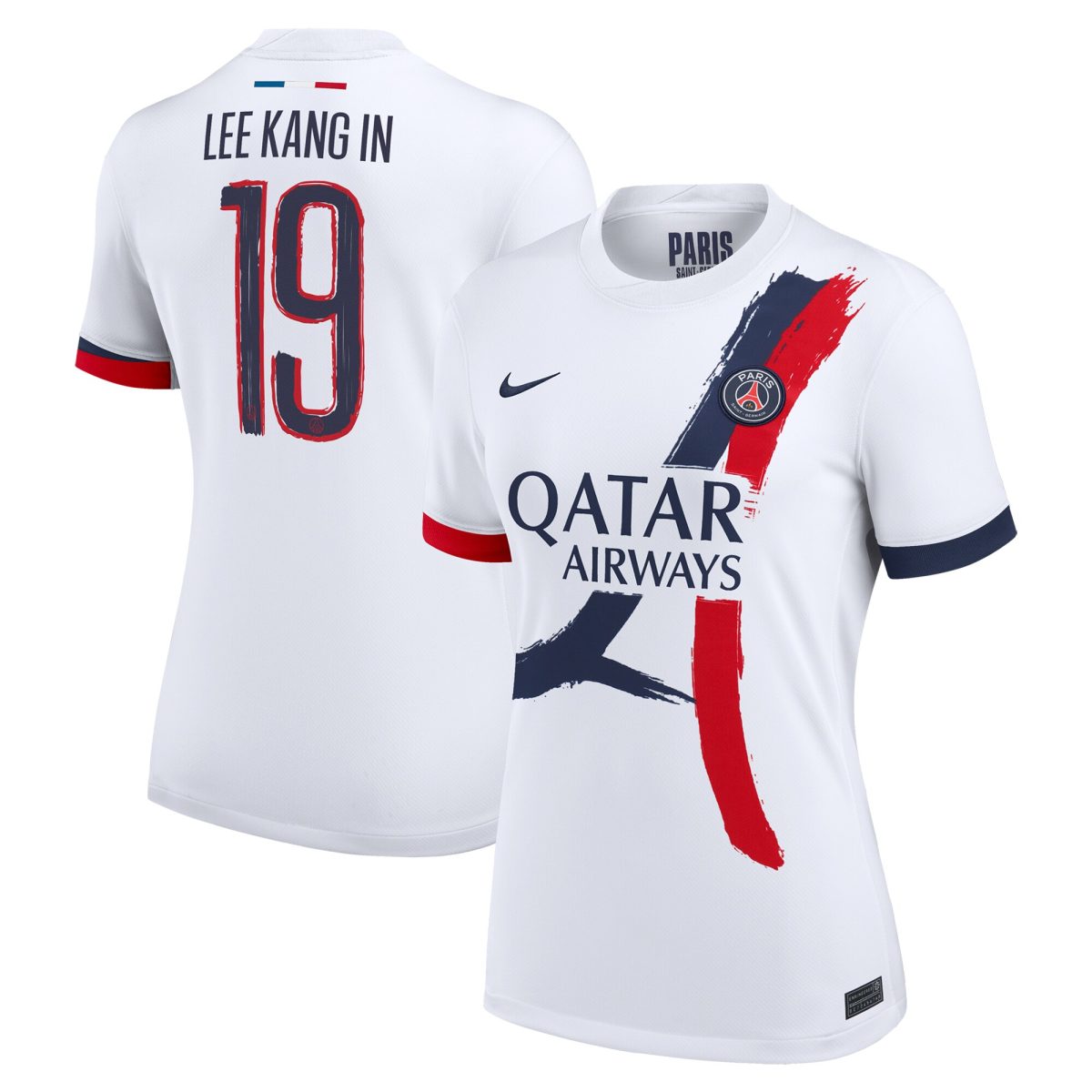 maillot exterieur stadium psg nike 2425 – femme – flocage coupe lee kang in 19 Série | Maillots et Vêtements PSG Exclusifs sur PSG Shop