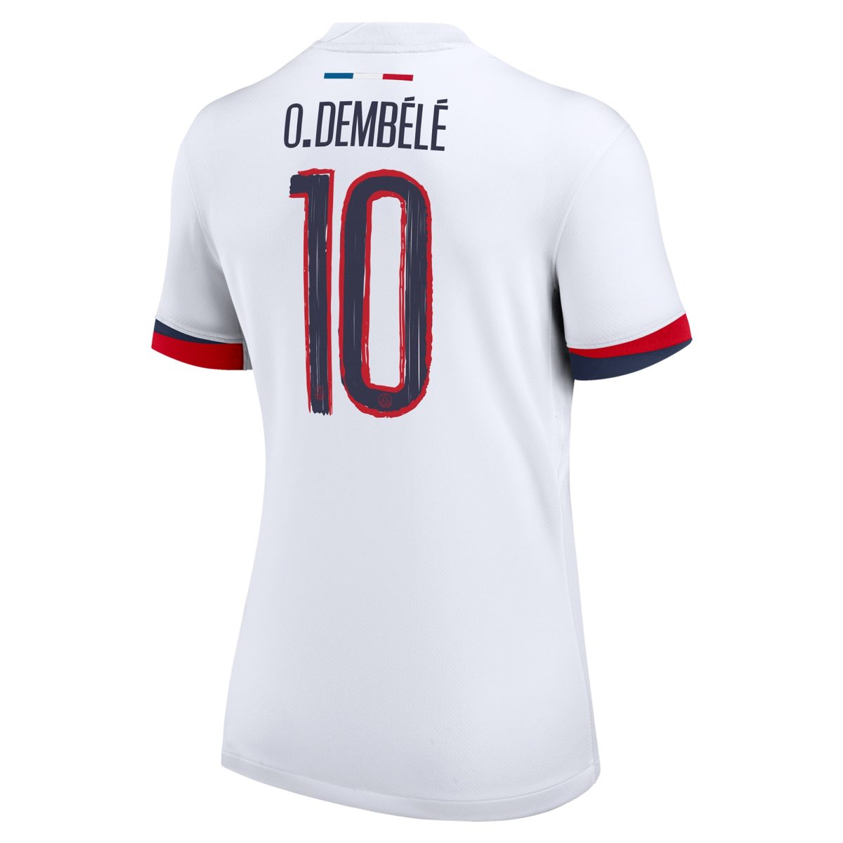 maillot exterieur stadium psg nike 2425 – femme – flocage coupe o.dembele 10 Série | Maillots et Vêtements PSG Exclusifs sur PSG Shop