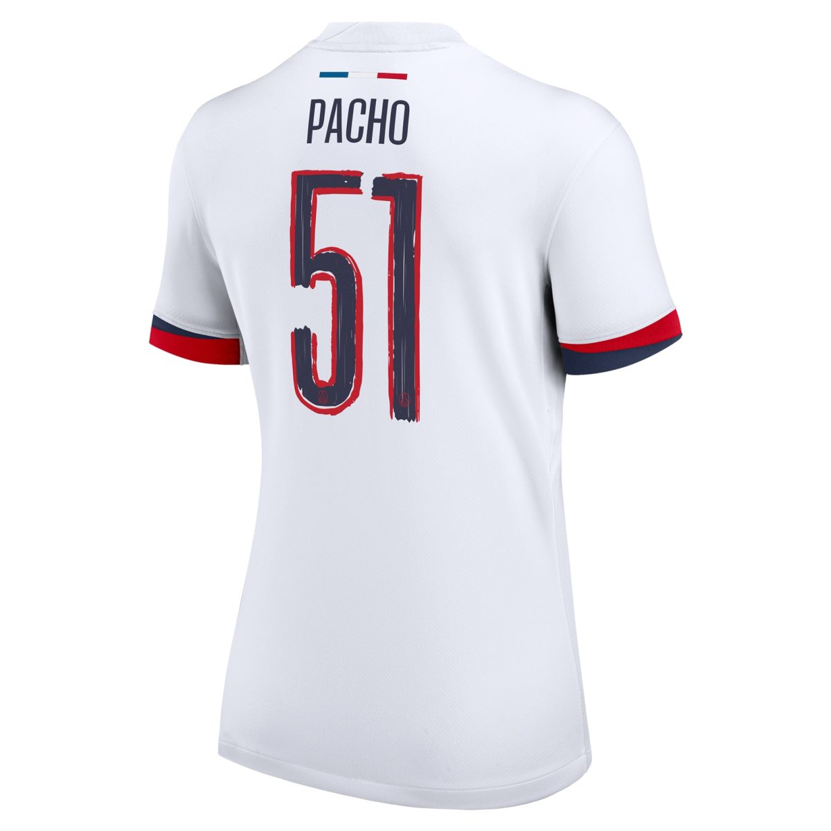 maillot exterieur stadium psg nike 2425 – femme – flocage coupe pacho 51 Série | Maillots et Vêtements PSG Exclusifs sur PSG Shop