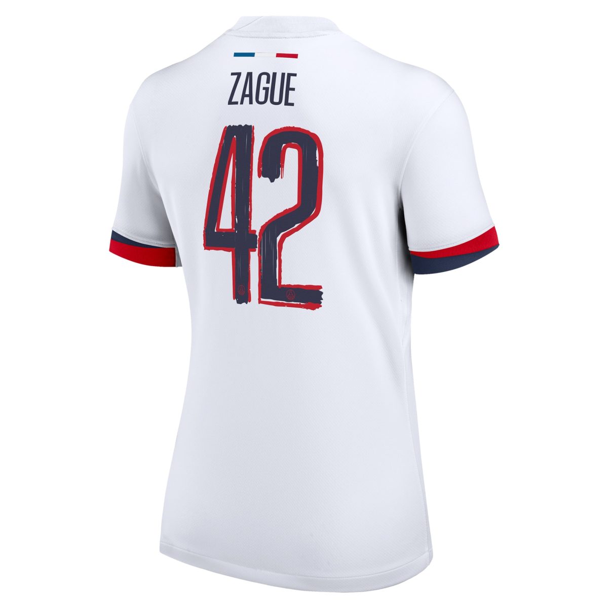 maillot exterieur stadium psg nike 2425 – femme – flocage coupe zague 42 Série | Maillots et Vêtements PSG Exclusifs sur PSG Shop