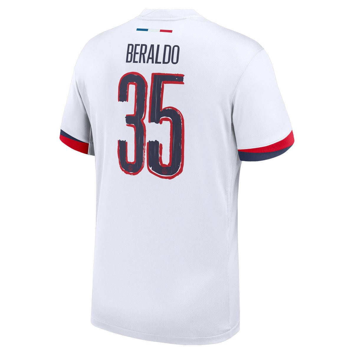 maillot exterieur stadium psg nike 2425 – flocage coupe beraldo 35 Série | Maillots et Vêtements PSG Exclusifs sur PSG Shop