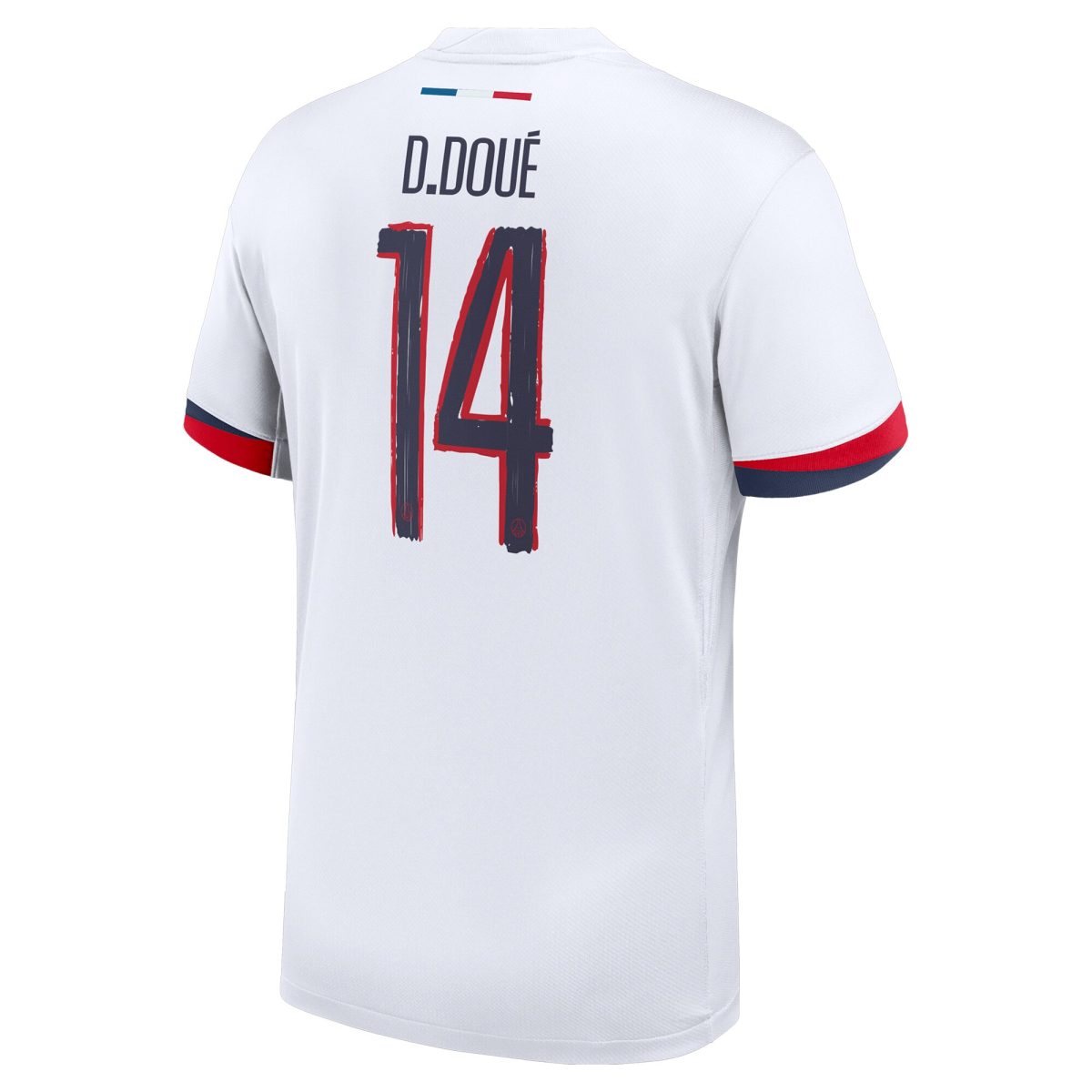 maillot exterieur stadium psg nike 2425 – flocage coupe d.doue 14 Série | Maillots et Vêtements PSG Exclusifs sur PSG Shop