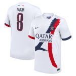 maillot exterieur stadium psg nike 2425 – flocage coupe fabian 8 Série | Maillots et Vêtements PSG Exclusifs sur PSG Shop