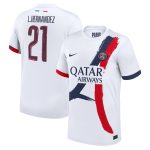 maillot exterieur stadium psg nike 2425 – flocage coupe l.hernandez 21 Série | Maillots et Vêtements PSG Exclusifs sur PSG Shop