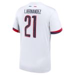maillot exterieur stadium psg nike 2425 – flocage coupe l.hernandez 21 Série | Maillots et Vêtements PSG Exclusifs sur PSG Shop