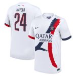 maillot exterieur stadium psg nike 2425 – flocage coupe mayulu 24 Série | Maillots et Vêtements PSG Exclusifs sur PSG Shop