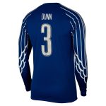 maillot fourth stadium psg jordan 2425 – manches longues avec flocage dunn 3 Série | Maillots et Vêtements PSG Exclusifs sur PSG Shop