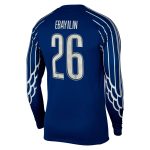 maillot fourth stadium psg jordan 2425 – manches longues avec flocage ebayilin 26 Série | Maillots et Vêtements PSG Exclusifs sur PSG Shop