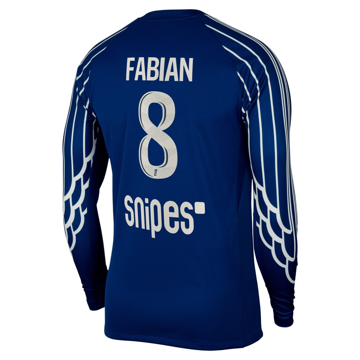 maillot fourth stadium psg jordan 2425 – manches longues avec flocage fabian 8 Série | Maillots et Vêtements PSG Exclusifs sur PSG Shop