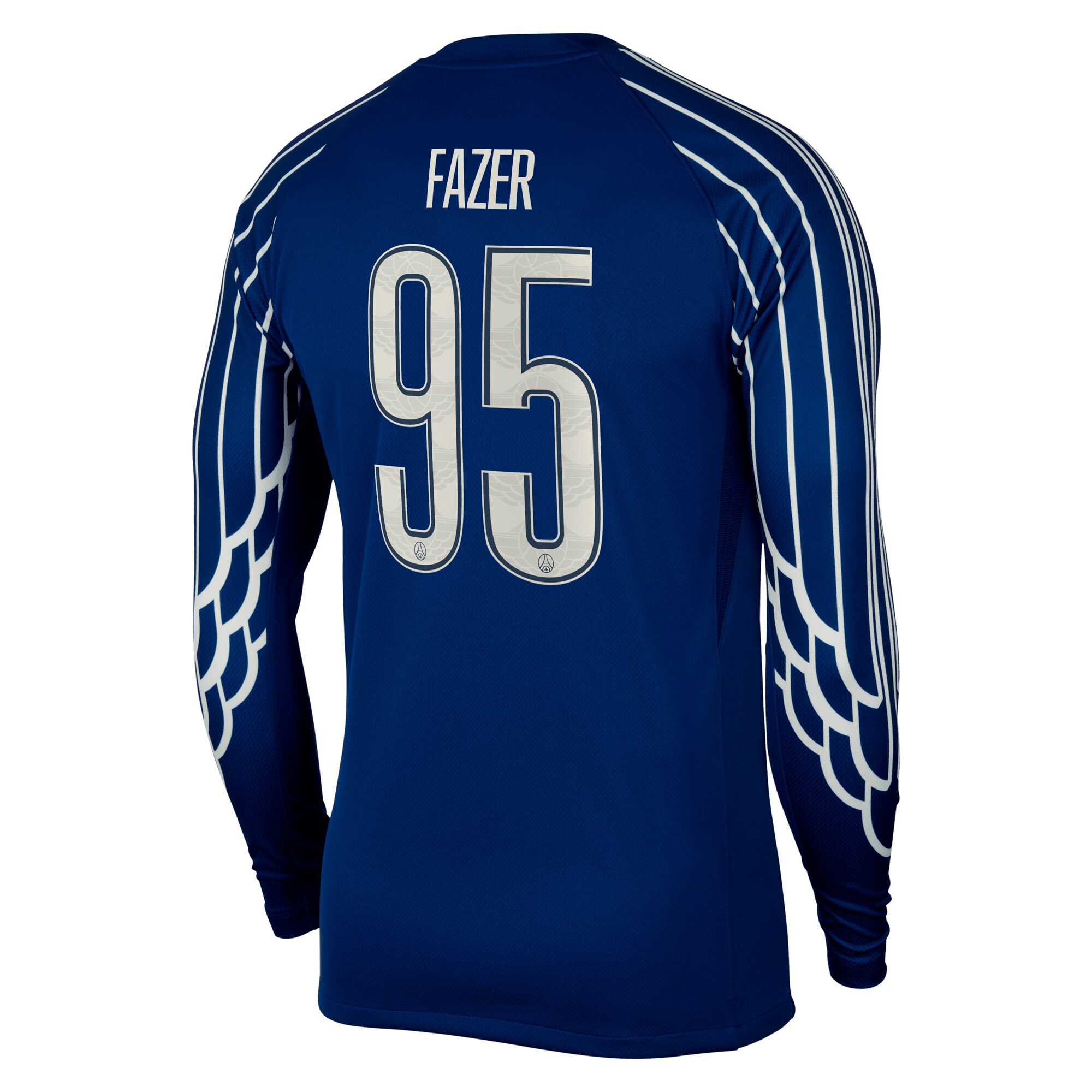 maillot fourth stadium psg jordan 2425 – manches longues avec flocage fazer 95 Série | Maillots et Vêtements PSG Exclusifs sur PSG Shop