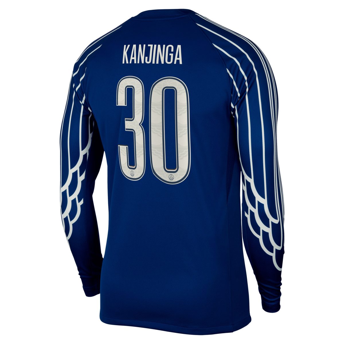maillot fourth stadium psg jordan 2425 – manches longues avec flocage kanjinga 30 Série | Maillots et Vêtements PSG Exclusifs sur PSG Shop