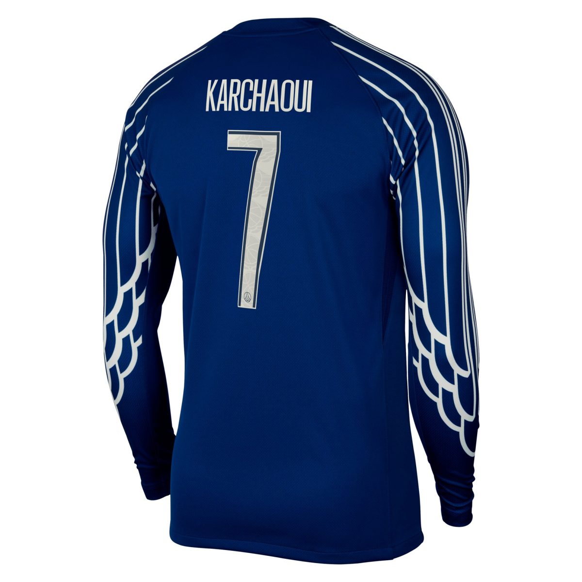 maillot fourth stadium psg jordan 2425 – manches longues avec flocage karchaoui 7 Série | Maillots et Vêtements PSG Exclusifs sur PSG Shop