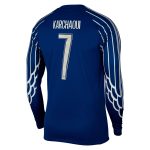 maillot fourth stadium psg jordan 2425 – manches longues avec flocage karchaoui 7 Série | Maillots et Vêtements PSG Exclusifs sur PSG Shop