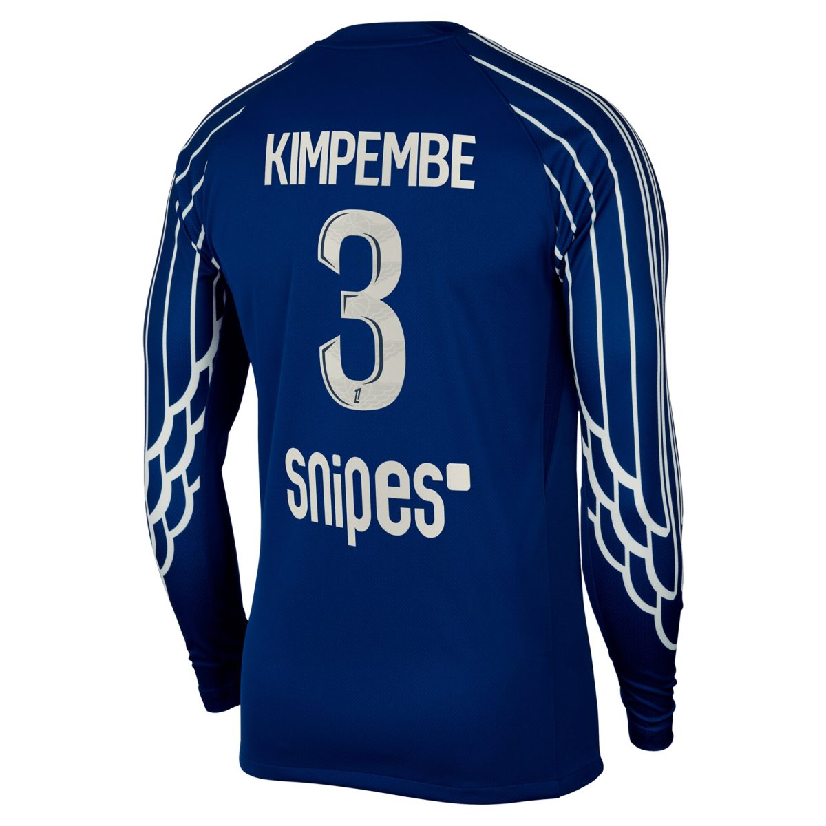 maillot fourth stadium psg jordan 2425 – manches longues avec flocage kimpembe 3 Série | Maillots et Vêtements PSG Exclusifs sur PSG Shop