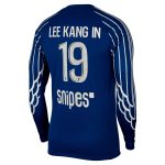 maillot fourth stadium psg jordan 2425 – manches longues avec flocage lee kang in 19 Série | Maillots et Vêtements PSG Exclusifs sur PSG Shop