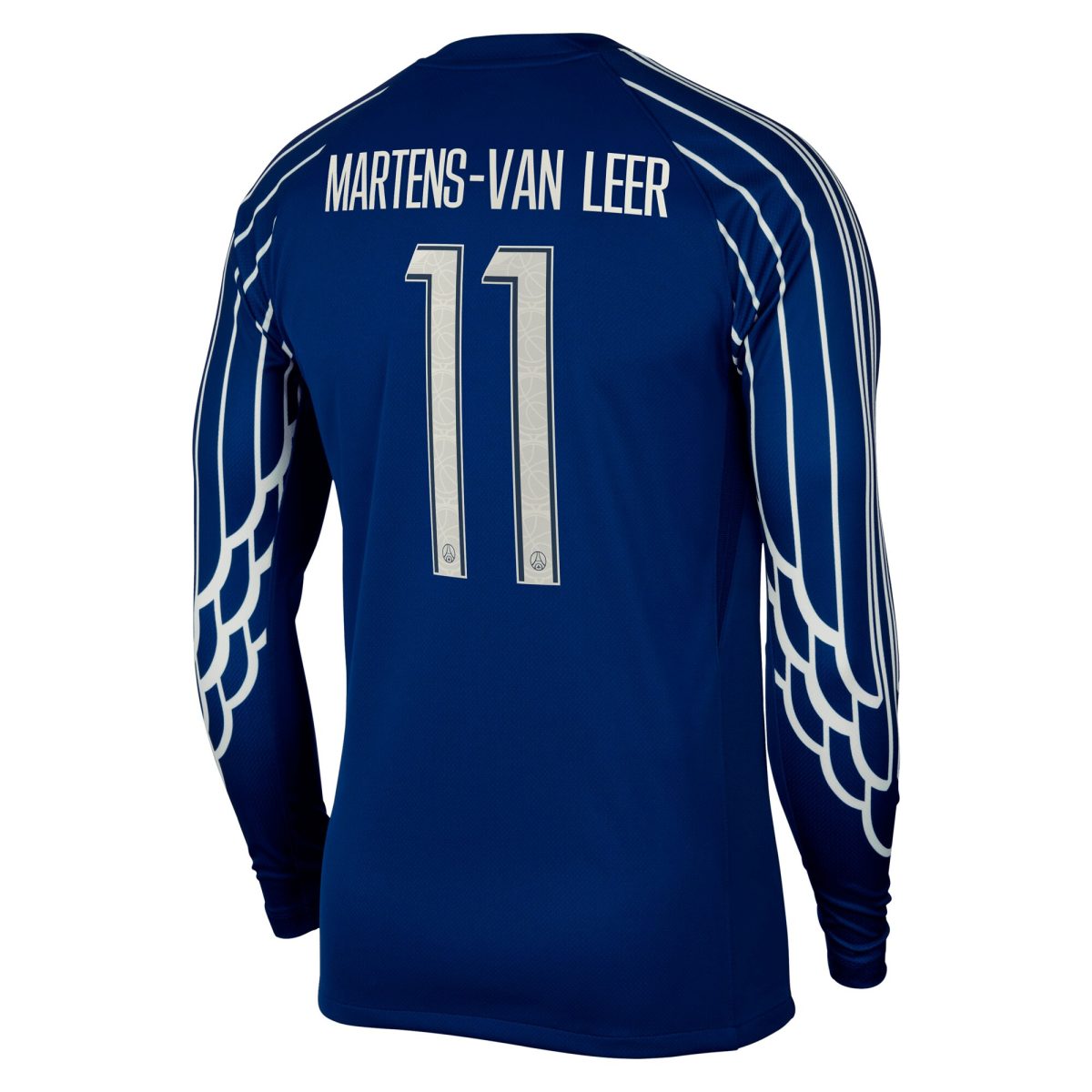 maillot fourth stadium psg jordan 2425 – manches longues avec flocage martens-van leer 11 Série | Maillots et Vêtements PSG Exclusifs sur PSG Shop