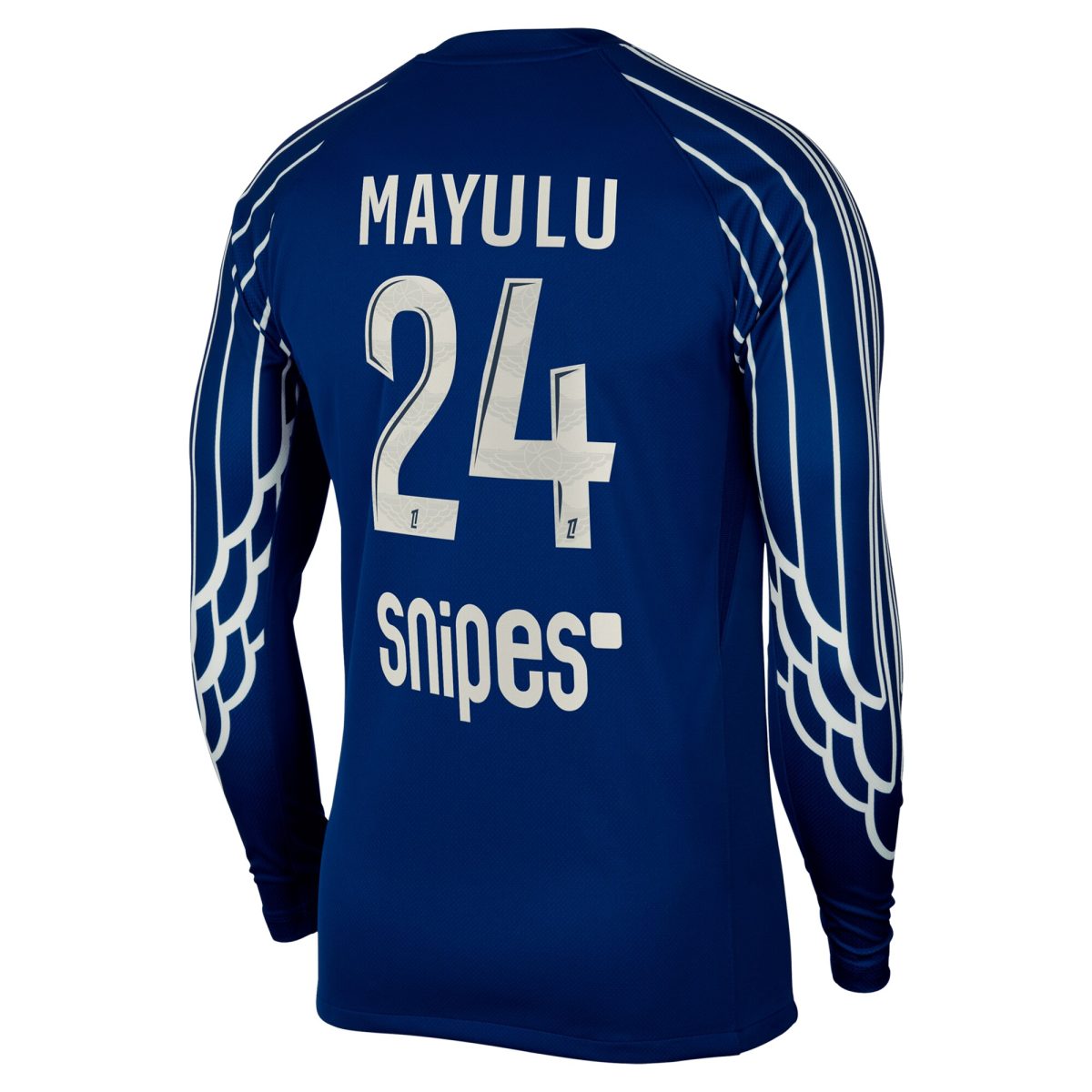 maillot fourth stadium psg jordan 2425 – manches longues avec flocage mayulu 24 Série | Maillots et Vêtements PSG Exclusifs sur PSG Shop