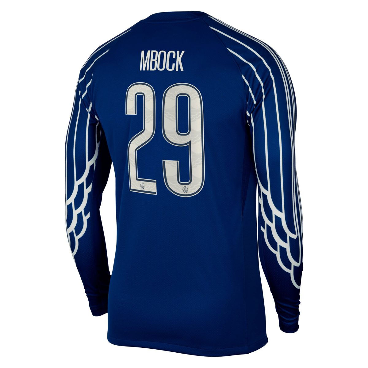 maillot fourth stadium psg jordan 2425 – manches longues avec flocage mbock 29 Série | Maillots et Vêtements PSG Exclusifs sur PSG Shop