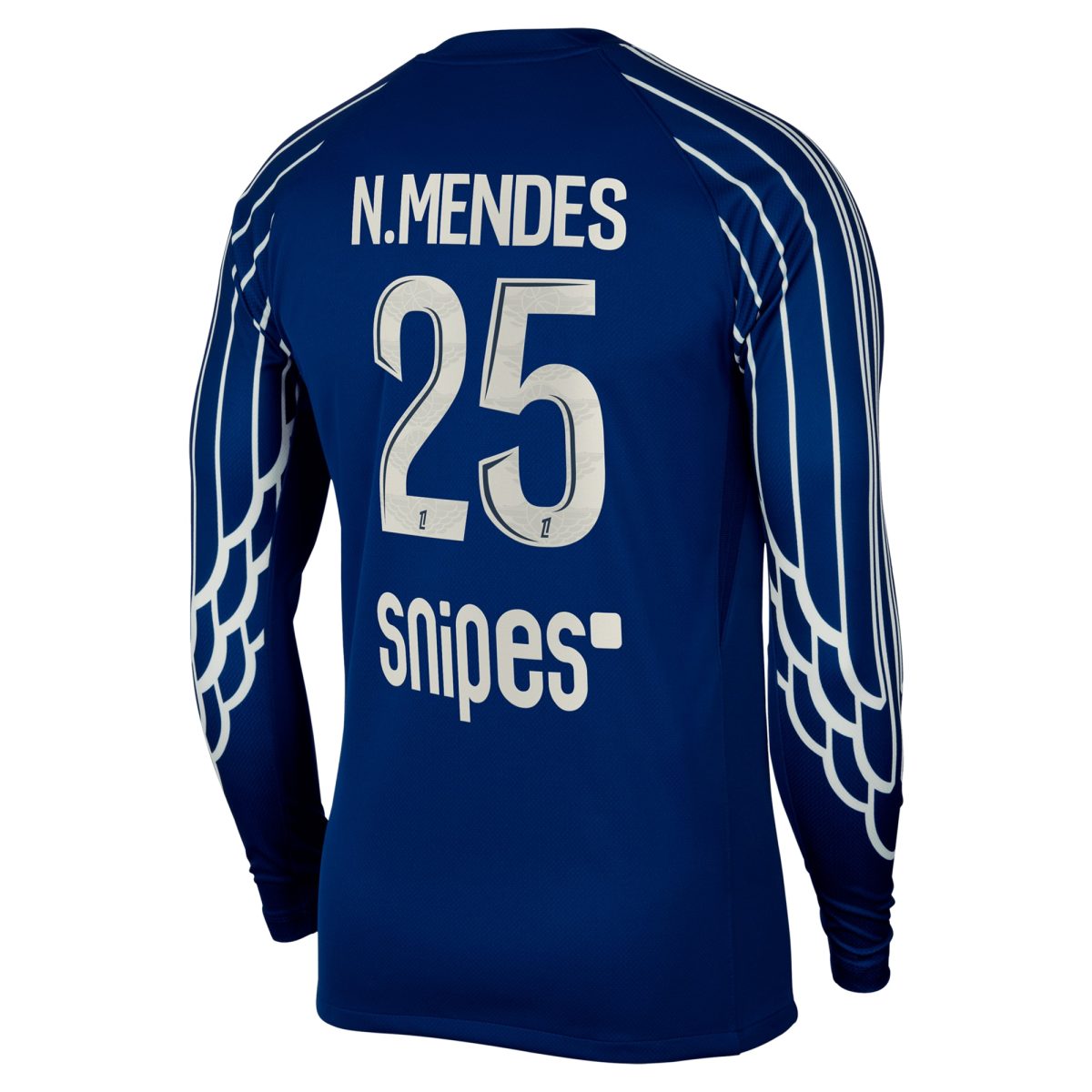 maillot fourth stadium psg jordan 2425 – manches longues avec flocage n.mendes 25 Série | Maillots et Vêtements PSG Exclusifs sur PSG Shop