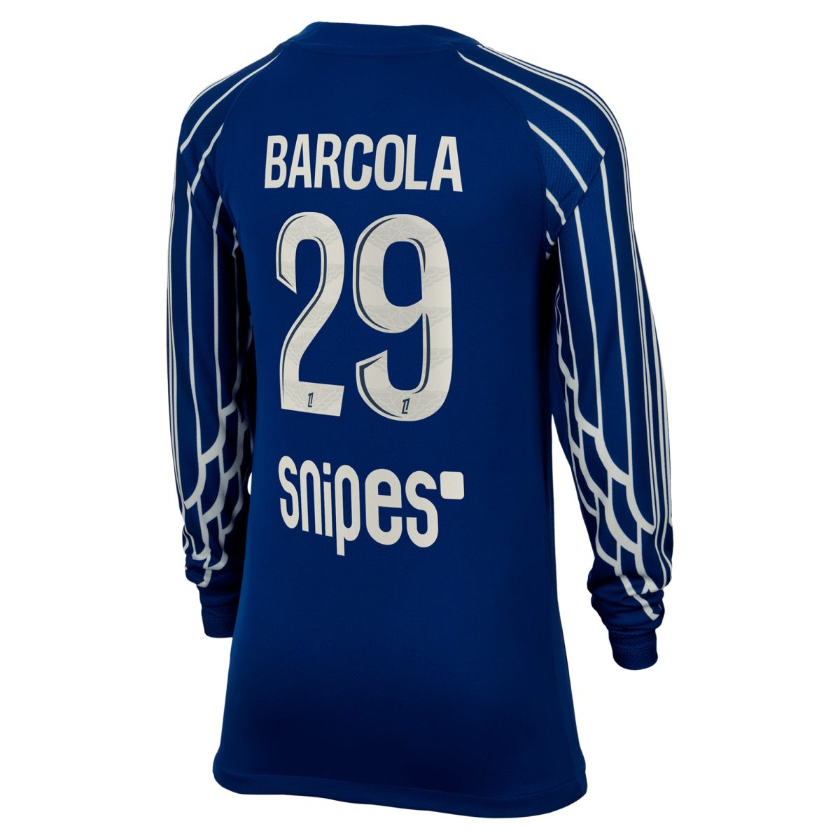 maillot fourth stadium psg jordan 2425 – manches longues – enfant avec flocage barcola 29 Série | Maillots et Vêtements PSG Exclusifs sur PSG Shop