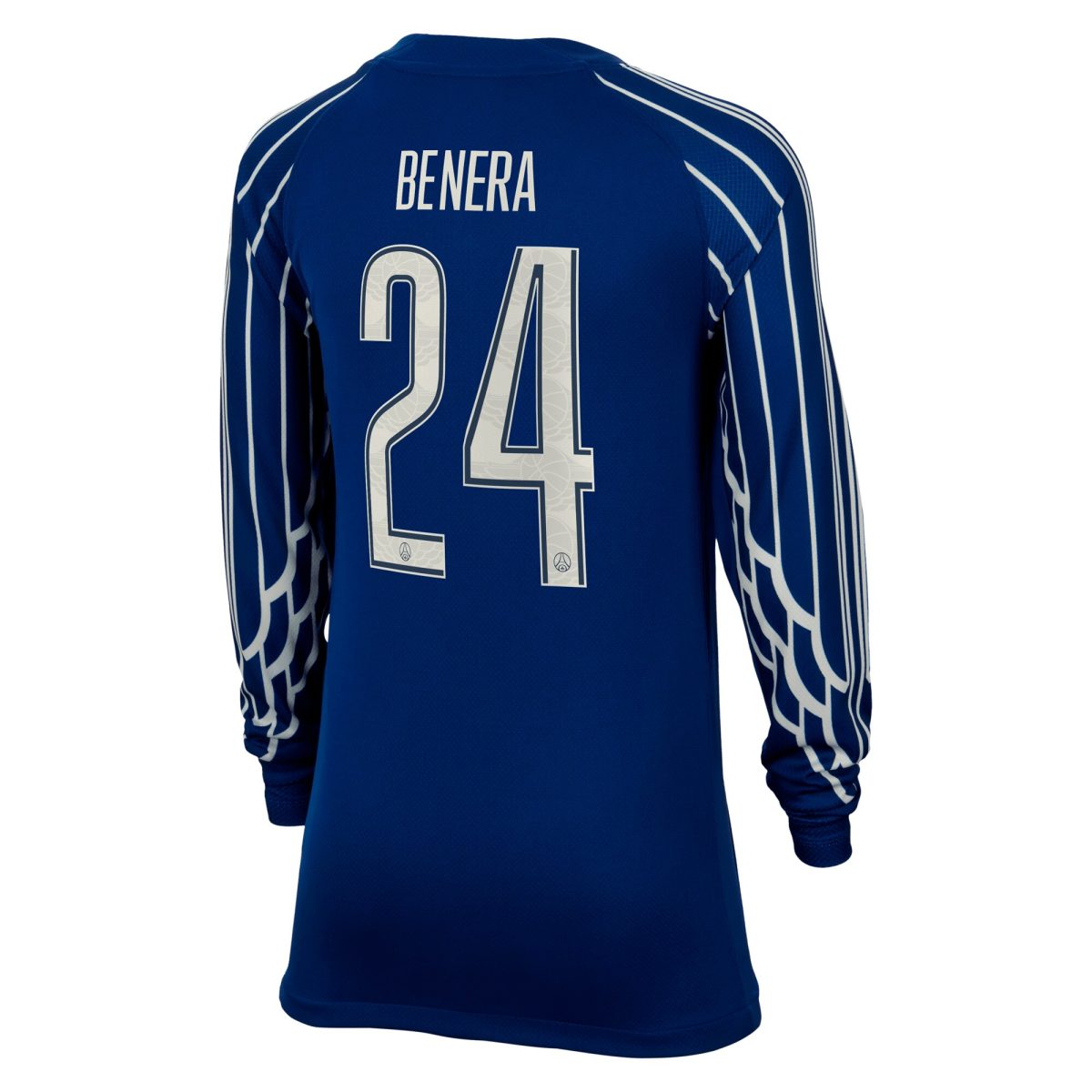 maillot fourth stadium psg jordan 2425 – manches longues – enfant avec flocage benera 24 Série | Maillots et Vêtements PSG Exclusifs sur PSG Shop