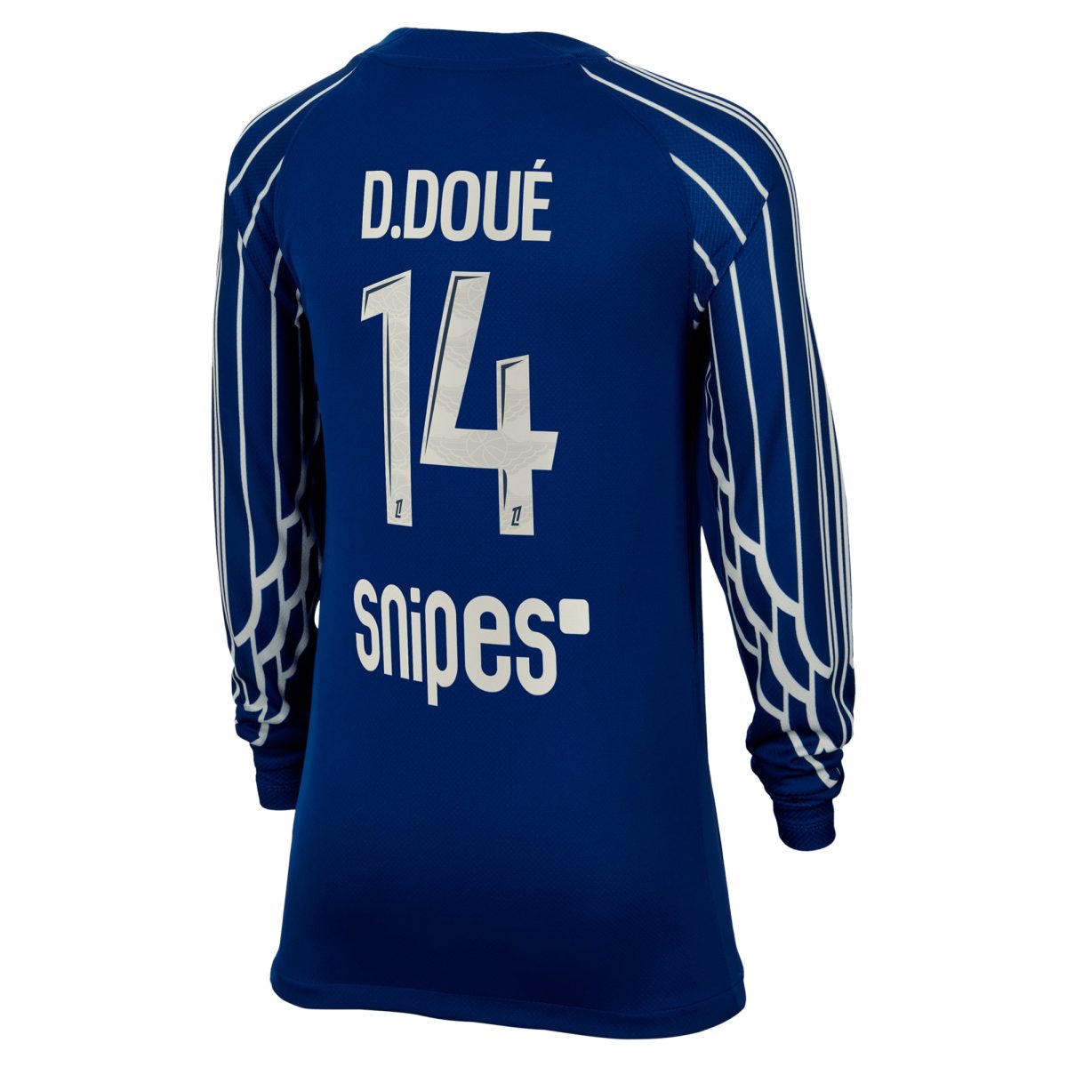 maillot fourth stadium psg jordan 2425 – manches longues – enfant avec flocage d.doue 14 Série | Maillots et Vêtements PSG Exclusifs sur PSG Shop
