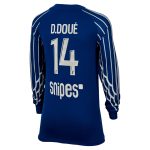 maillot fourth stadium psg jordan 2425 – manches longues – enfant avec flocage d.doue 14 Série | Maillots et Vêtements PSG Exclusifs sur PSG Shop