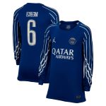 maillot fourth stadium psg jordan 2425 – manches longues – enfant avec flocage echegini 6 Série | Maillots et Vêtements PSG Exclusifs sur PSG Shop